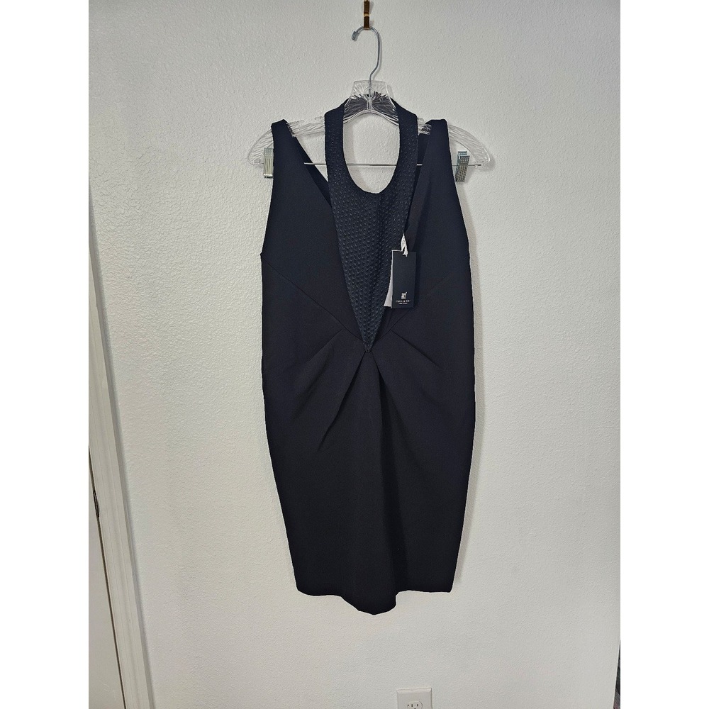 Federica Tosi Black Knee Length Dress Women's Size Medium NWT